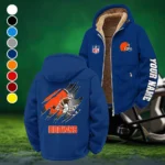 Fan Howl Squad Winter Fleece Jacket, Polar Climate Fleece HVN1439CL - Navy
