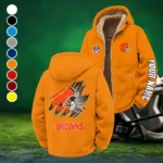Fan Howl Squad Winter Fleece Jacket, Polar Climate Fleece HVN1439CL - Orange