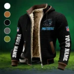 Rust Claws Fleece-Lined Hooded Jacket, Cross-Training Winter Layer HVN1439CP - Black