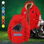 Rust Claws Winter Fleece Jacket, Essential Winter Warmth HVN1439CP - Red