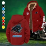 Rust Claws Winter Fleece Jacket, Essential Winter Warmth HVN1439CP - Wine