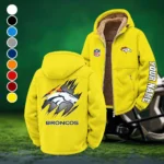 Mountain Herd Winter Fleece Jacket, Superior Thermal Protection HVN1439DB - Yellow