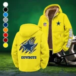 Big D Squad Winter Fleece Jacket, Heavy-Duty Cold Fleece HVN1439DC - Yellow