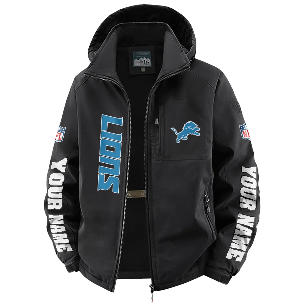 Blue Claws Fleece Windbreaker Jacket, Dynamic Trail Runner's Shell HVN1439DL - Black - Image 2