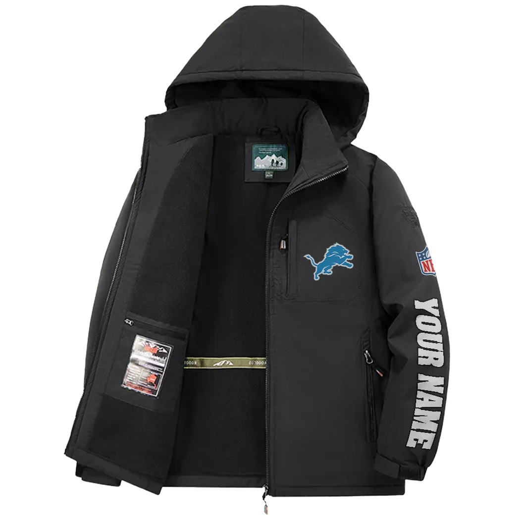Blue Claws Fleece Windbreaker Jacket, Dynamic Trail Runner's Shell HVN1439DL - Black - Image 3
