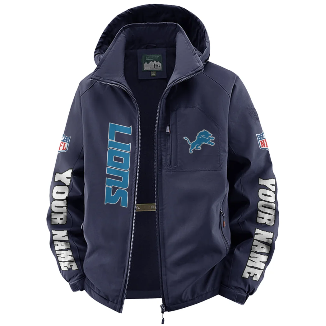 Blue Claws Fleece Windbreaker Jacket, Dynamic Trail Runner's Shell HVN1439DL - Navy - Image 2