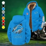 Blue Claws Winter Fleece Jacket, High-Performance Trail Jacket HVN1439DL - Cyan