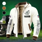 Game Day Squad Fleece-Lined Hooded Jacket, Weather-Shield Fleece Hoody HVN1439GP - White