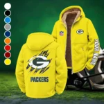 Game Day Squad Winter Fleece Jacket, Dynamic Winter Training Top HVN1439GP - Yellow