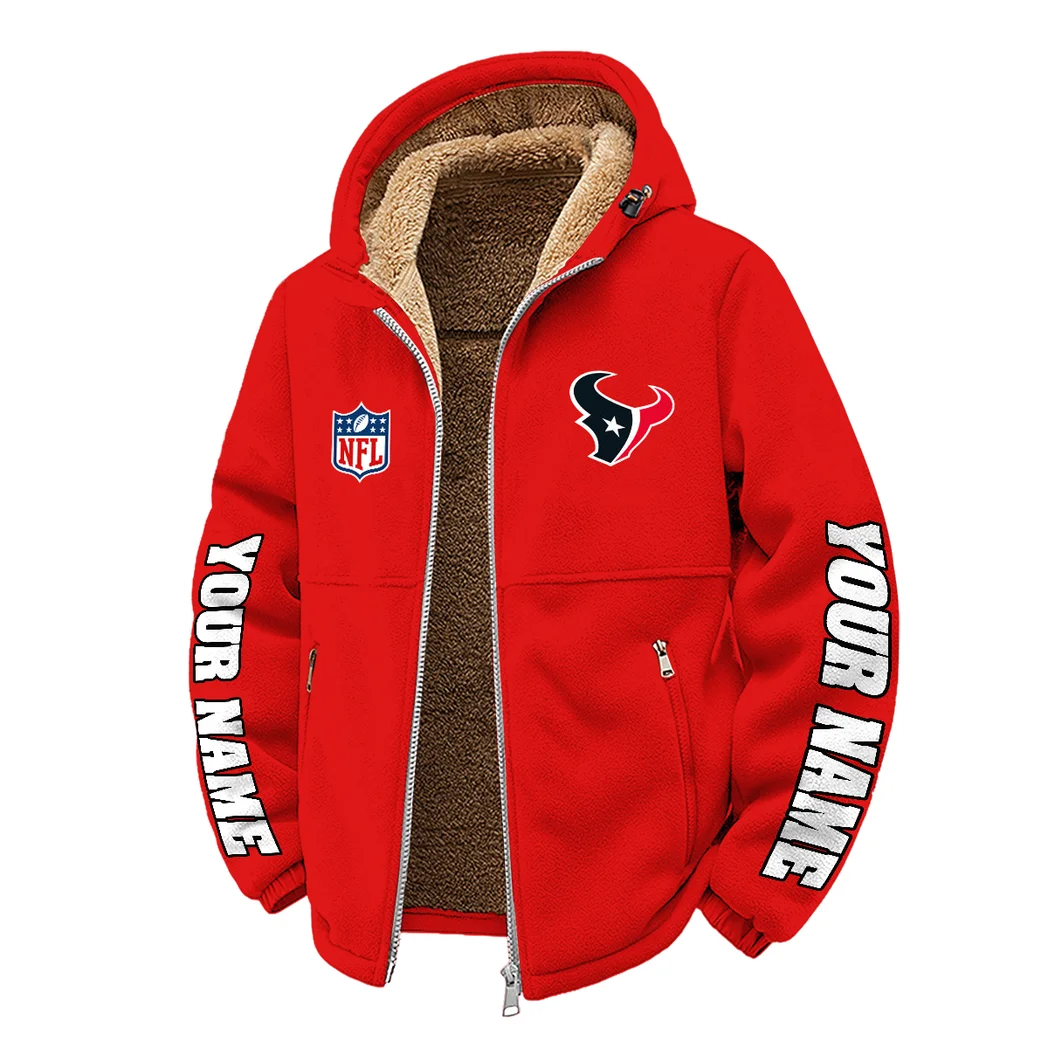 Blue Pride Winter Fleece Jacket, Multi-Sport Winter Layer HVN1439HT - Red - Image 2