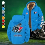 Blue Pride Winter Fleece Jacket, Multi-Sport Winter Layer HVN1439HT - Cyan