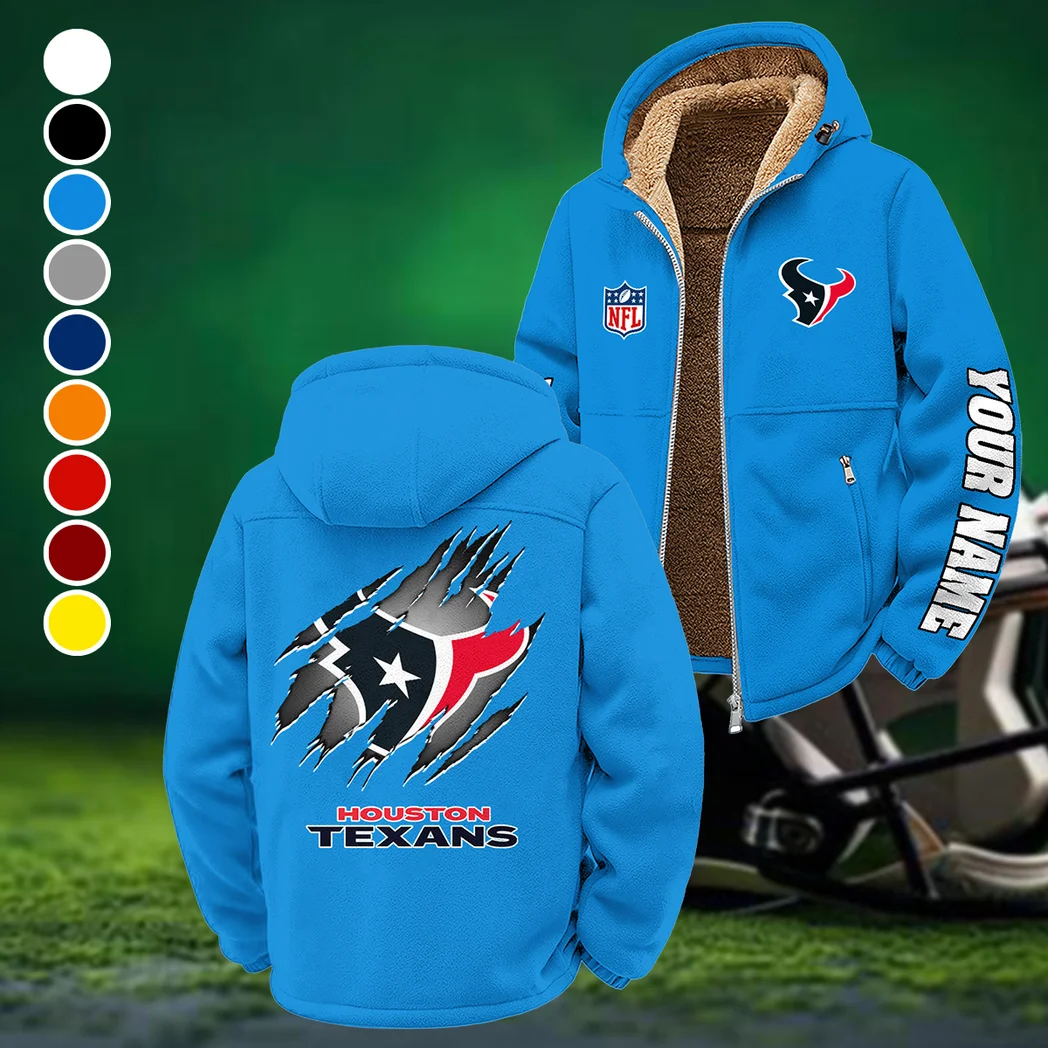 Blue Pride Winter Fleece Jacket, Multi-Sport Winter Layer HVN1439HT - Cyan