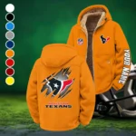 Blue Pride Winter Fleece Jacket, Multi-Sport Winter Layer HVN1439HT - Orange