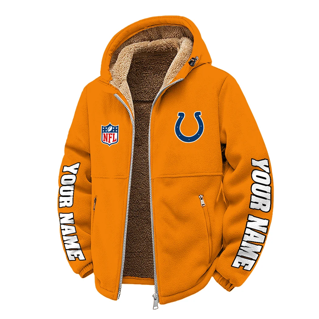 Blue Pride Winter Fleece Jacket, Technical Mid-Layer Jacket HVN1439IC - Orange - Image 2