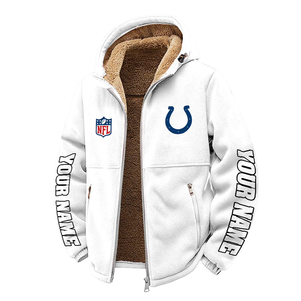 Blue Pride Winter Fleece Jacket, Technical Mid-Layer Jacket HVN1439IC - White - Image 2