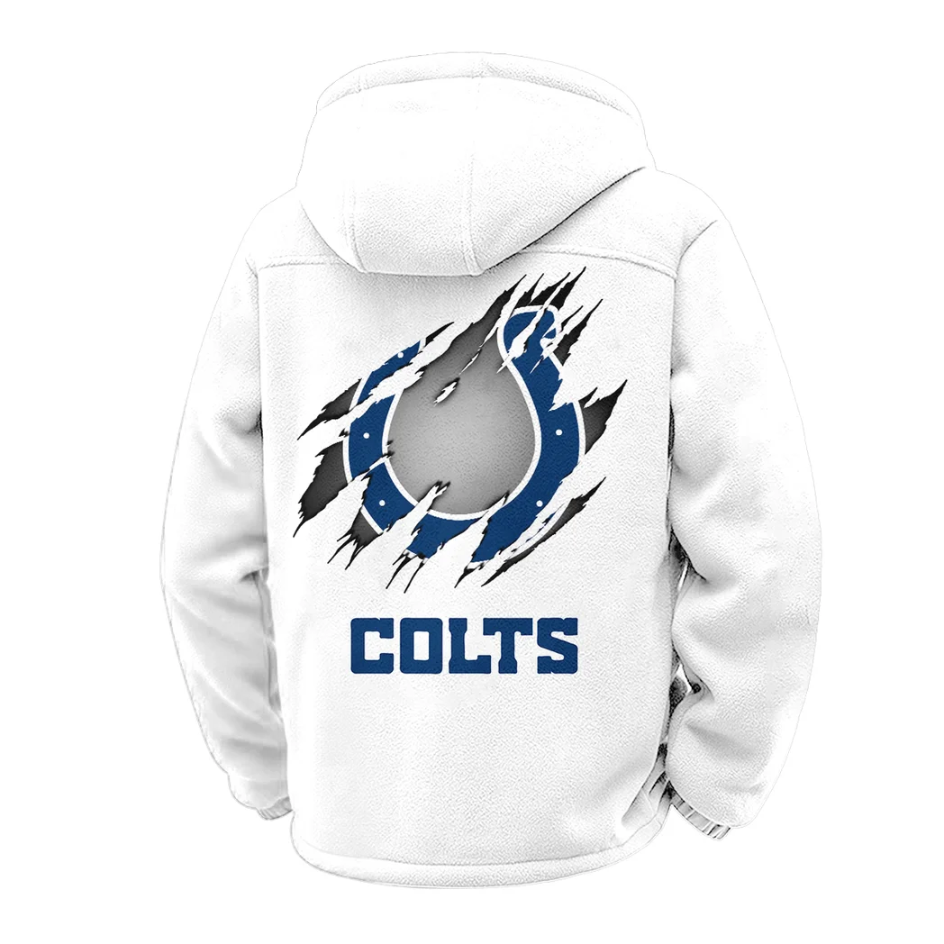 Blue Pride Winter Fleece Jacket, Technical Mid-Layer Jacket HVN1439IC - White - Image 3