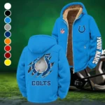 Blue Pride Winter Fleece Jacket, Technical Mid-Layer Jacket HVN1439IC - Cyan