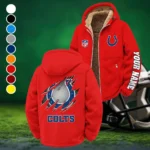 Blue Pride Winter Fleece Jacket, Technical Mid-Layer Jacket HVN1439IC - Red