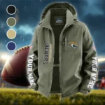 Football Jaguar Crew Fleece Windbreaker Jacket, Endurance Sport Barrier HVN1439JJ - Green
