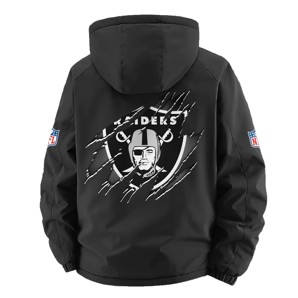 Black Pride Fleece Windbreaker Jacket, Cross-Training Wind Shell HVN1439LV - Black - Image 4