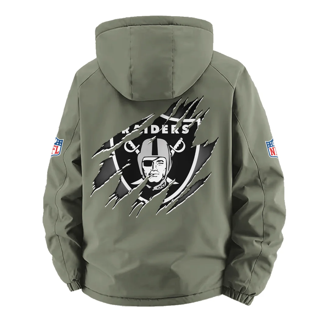 Black Pride Fleece Windbreaker Jacket, Cross-Training Wind Shell HVN1439LV - Green - Image 4