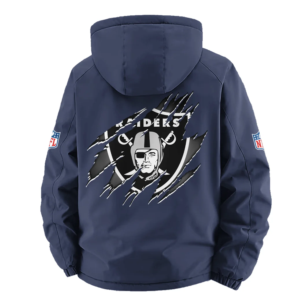 Black Pride Fleece Windbreaker Jacket, Cross-Training Wind Shell HVN1439LV - Navy - Image 4