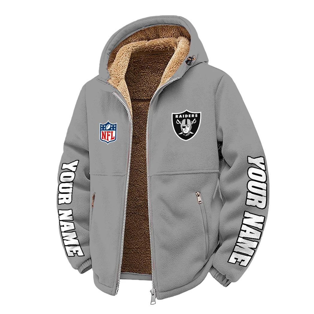 Black Pride Winter Fleece Jacket, Ski & Snowboard Mid-Layer HVN1439LV - Grey - Image 2