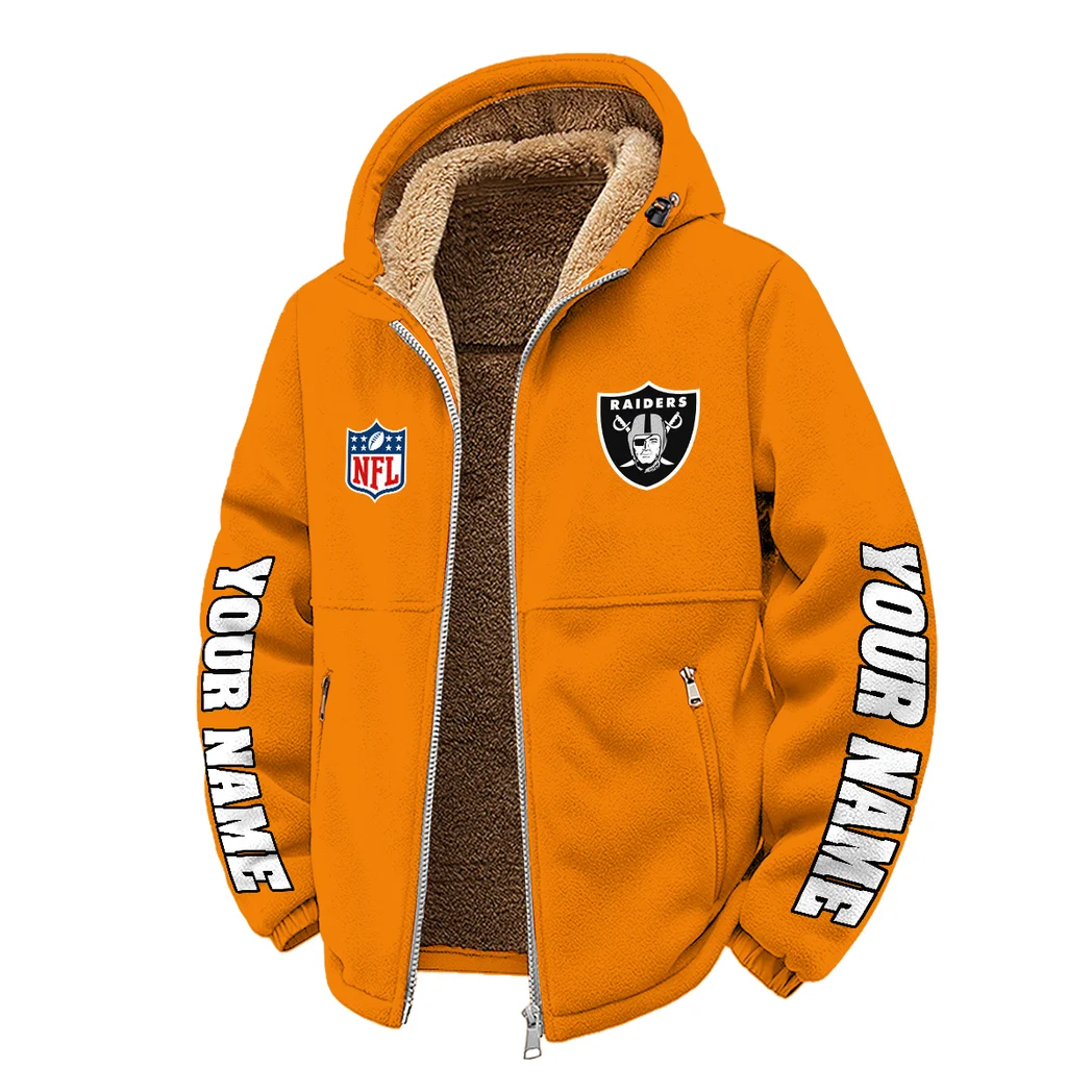 Black Pride Winter Fleece Jacket, Ski & Snowboard Mid-Layer HVN1439LV - Orange - Image 2