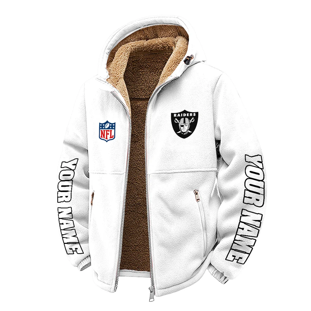Black Pride Winter Fleece Jacket, Ski & Snowboard Mid-Layer HVN1439LV - White - Image 2