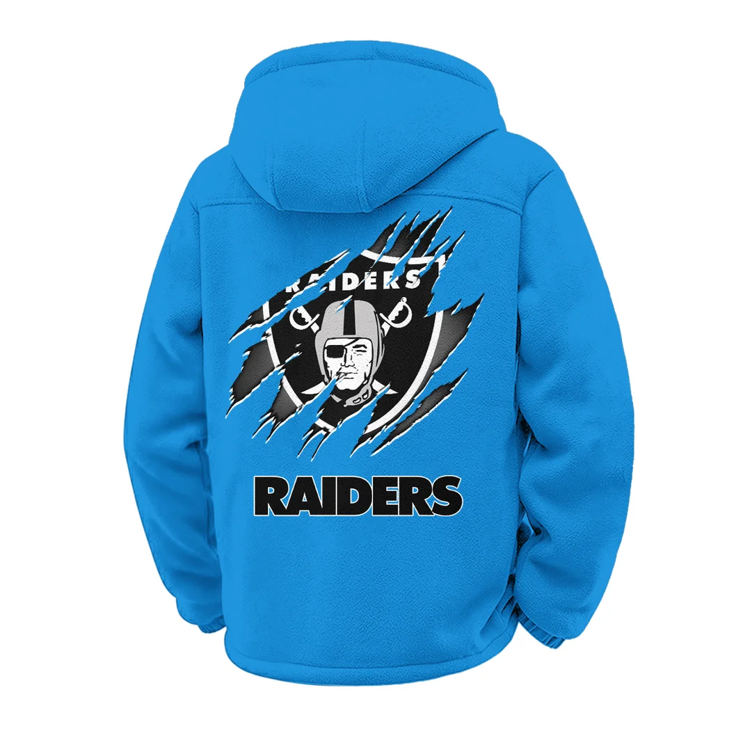 Black Pride Winter Fleece Jacket, Ski & Snowboard Mid-Layer HVN1439LV - Cyan - Image 3