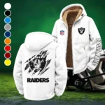 Black Pride Winter Fleece Jacket, Ski & Snowboard Mid-Layer HVN1439LV - White