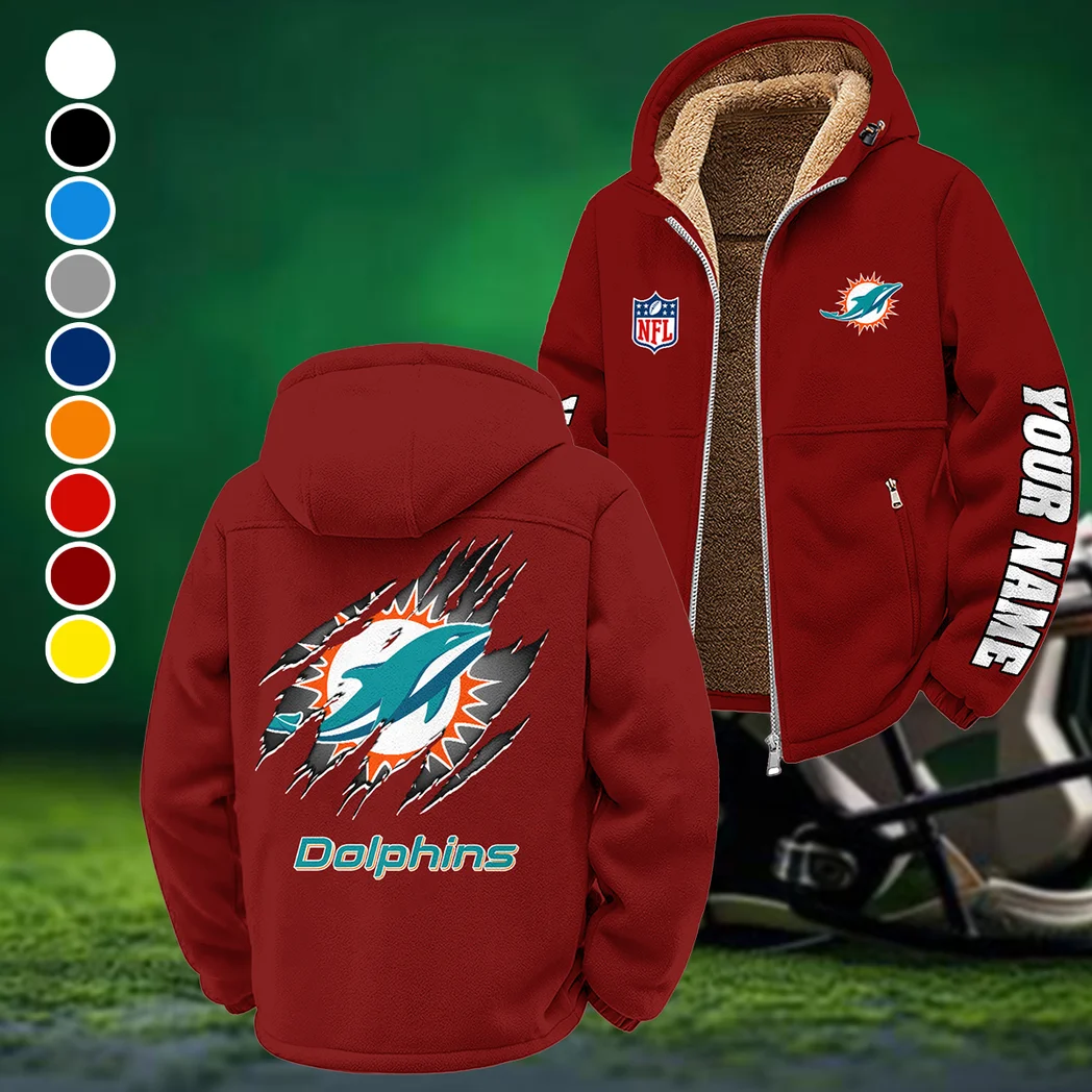 Football Aqua Crew Winter Fleece Jacket, Winter Endurance Jacket HVN1439MD - Wine