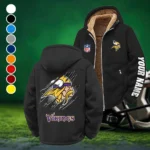 Midnight Giants Winter Fleece Jacket, Ultra-Soft Fleece Shell HVN1439MV - Black