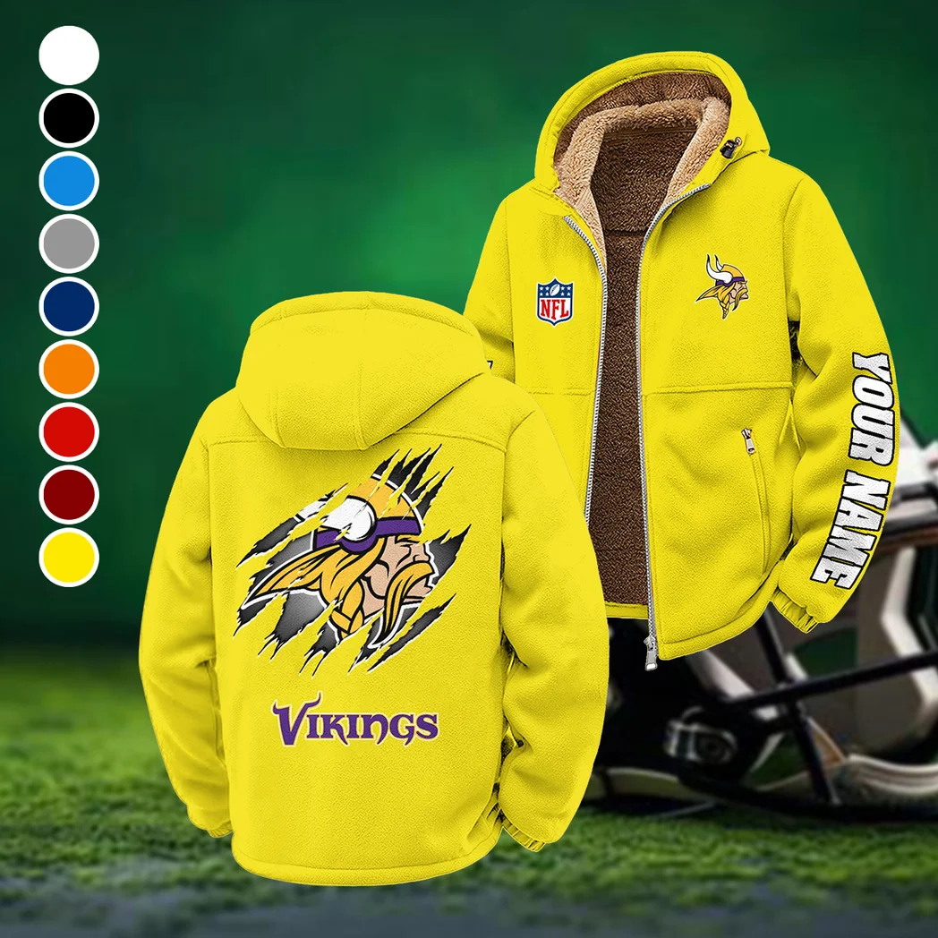 Midnight Giants Winter Fleece Jacket, Ultra-Soft Fleece Shell HVN1439MV - Yellow