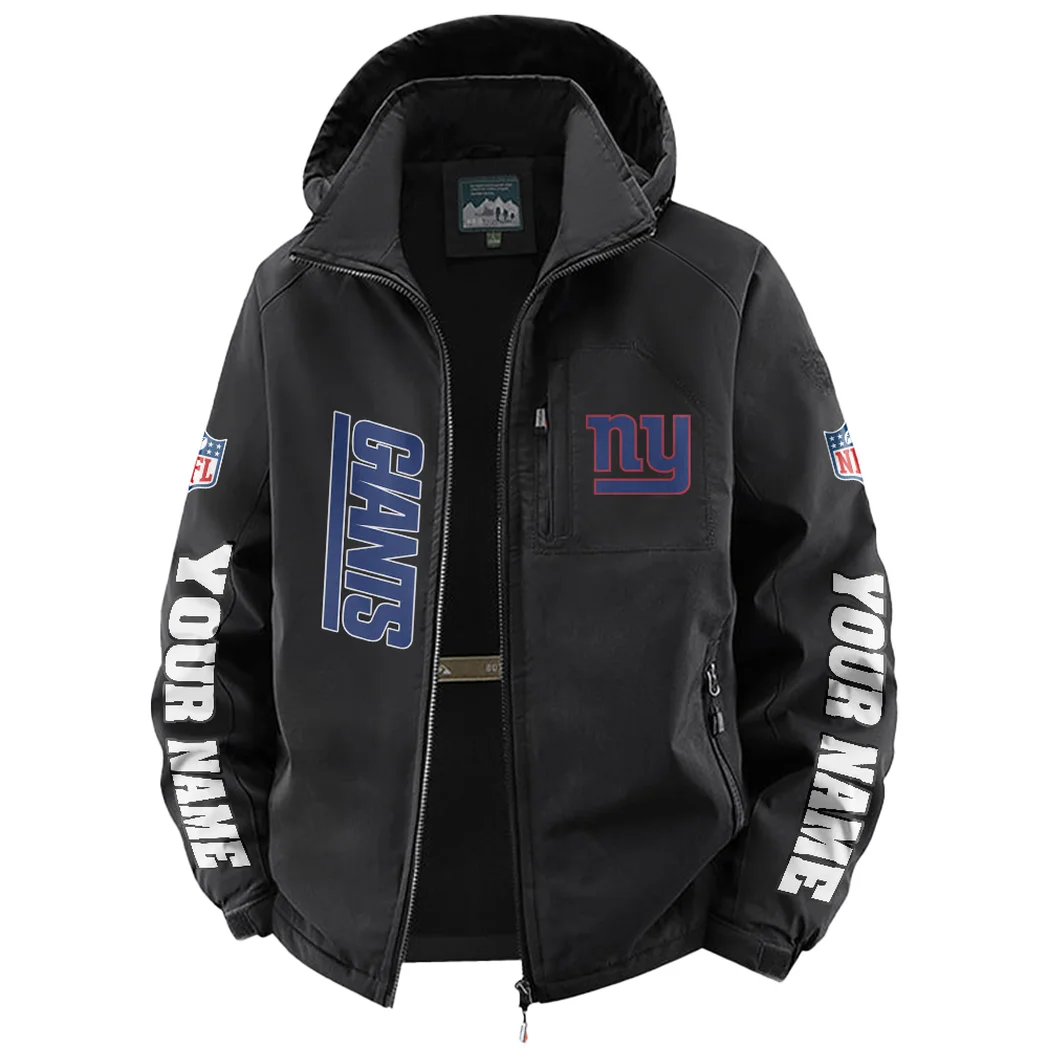 Midnight Steel Fleece Windbreaker Jacket, Soft-Shell Active Fleece HVN1439NG - Black - Image 2