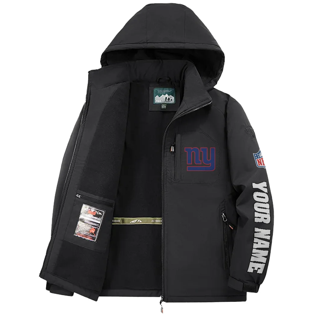 Midnight Steel Fleece Windbreaker Jacket, Soft-Shell Active Fleece HVN1439NG - Black - Image 3