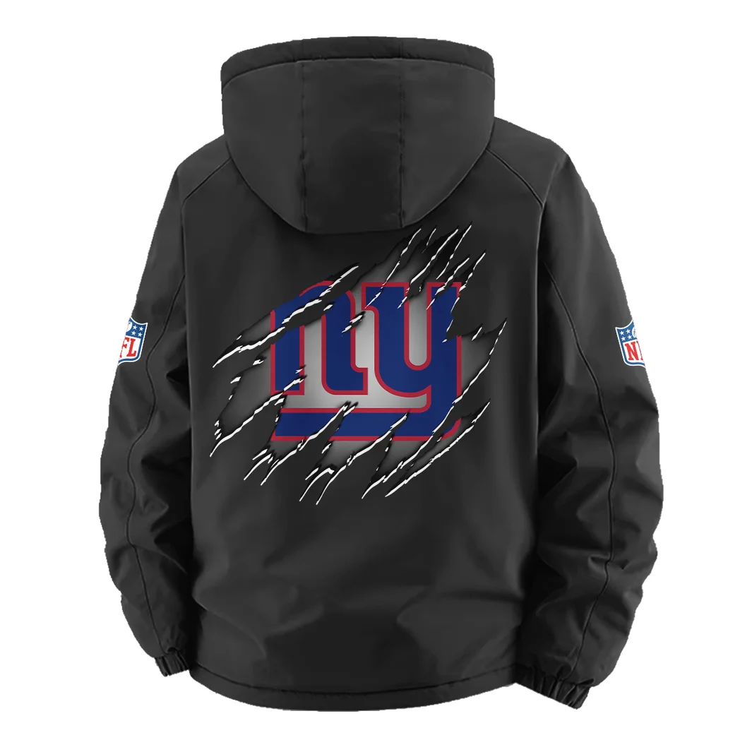 Midnight Steel Fleece Windbreaker Jacket, Soft-Shell Active Fleece HVN1439NG - Black - Image 4