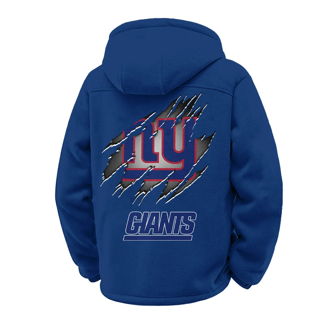 Midnight Steel Winter Fleece Jacket, Heavyweight Plush Fleece HVN1439NG - Navy - Image 3