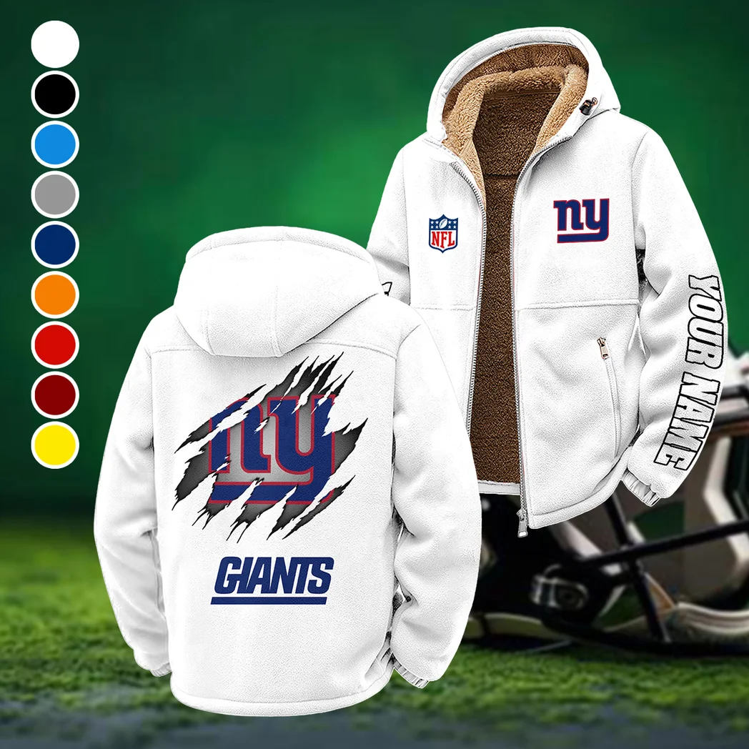 Midnight Steel Winter Fleece Jacket, Heavyweight Plush Fleece HVN1439NG - White