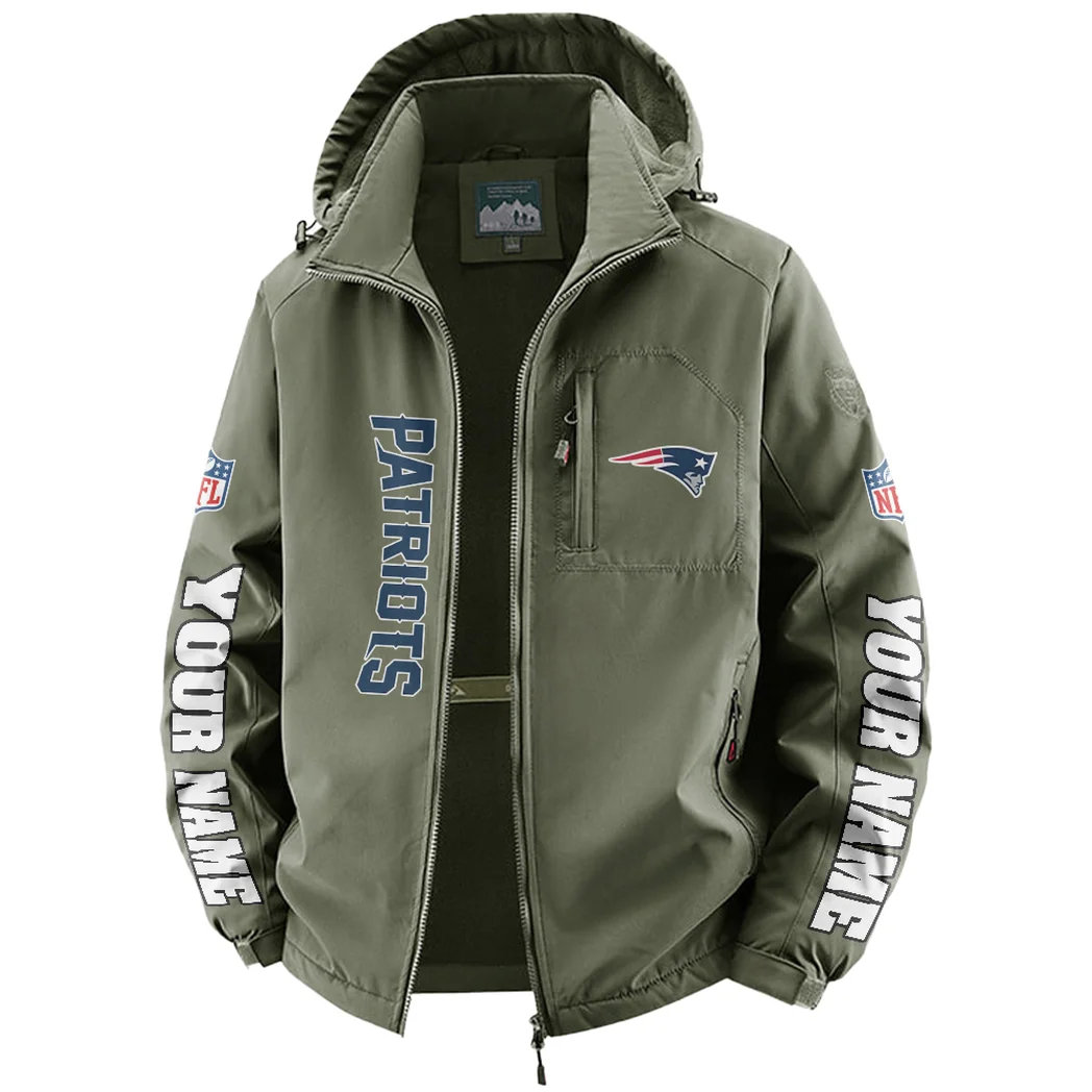 Match Day Squad Fleece Windbreaker Jacket, Luxe Fleece Exterior HVN1439NP - Green - Image 2