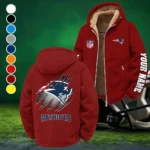 Match Day Squad Winter Fleece Jacket, Luxe Microfleece Pullover HVN1439NP - Wine