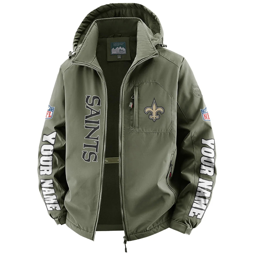 Midnight Talons Fleece Windbreaker Jacket, Anti-Pill Wind-Blocking Fleece HVN1439NS - Green - Image 2
