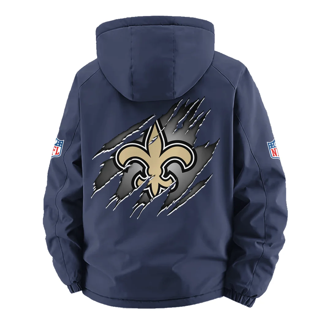 Midnight Talons Fleece Windbreaker Jacket, Anti-Pill Wind-Blocking Fleece HVN1439NS - Navy - Image 4