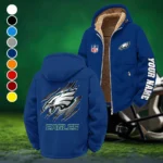 Victory Wings Winter Fleece Jacket, High-Density Comfort Fleece HVN1439PE - Navy