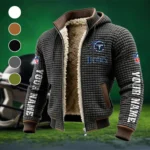 Scarlet Herd Fleece-Lined Hooded Jacket, Warmth-Lock Fleece-Lined Zip HVN1439TT - Grey