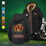 Red Pride Winter Fleece Jacket, Winter Endurance Jacket HVN1439WC - Black