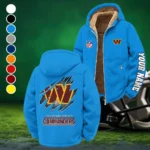 Red Pride Winter Fleece Jacket, Winter Endurance Jacket HVN1439WC - Cyan