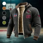 Fan Flight Crew Fleece-Lined Hooded Jacket, Endurance Sport Thermal Hoody HVN1440AC - Grey