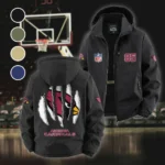 Fan Flight Crew Fleece Windbreaker Jacket, Thermal Wind-Stop Jacket HVN1440AC - Black