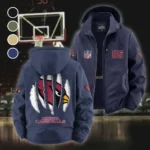 Fan Flight Crew Fleece Windbreaker Jacket, Thermal Wind-Stop Jacket HVN1440AC - Navy